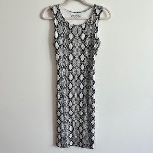 NWOT Velvet Torch Snake Print Bodycon Dress
